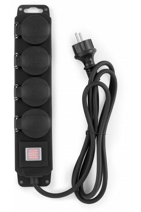 Сетевой фильтр Buro 400MDP-5-B 4 розетки 5 м (черный) 2