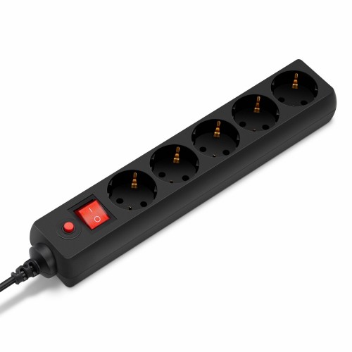 Сетевой фильтр Buro 500SH-3-B 5 розеток 3 м (черный) 