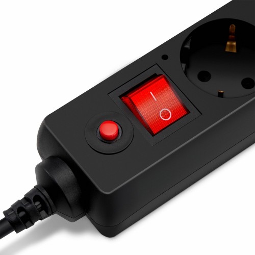 Сетевой фильтр Buro 500SH-3-B 5 розеток 3 м (черный) 1