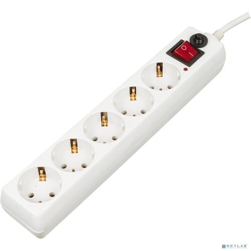 Сетевой фильтр Buro 500SH-5-W 5 розеток 5 м (белый) 3