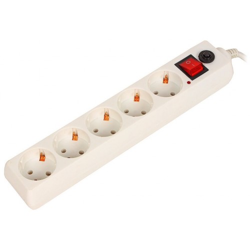 Сетевой фильтр Buro 500SH-5-W 5 розеток 5 м (белый) 5