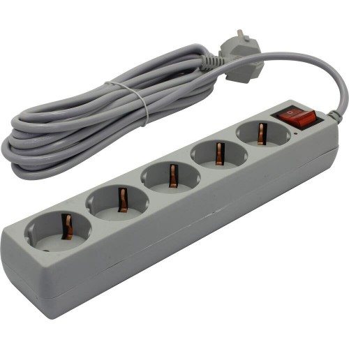 Сетевой фильтр Buro 500SL-5-G 5 розеток 5 м (серый) 