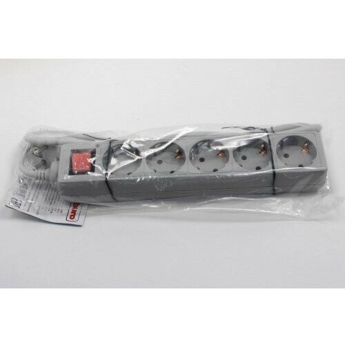 Сетевой фильтр Buro 500SL-5-G 5 розеток 5 м (серый) 3