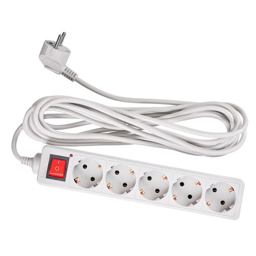 Сетевой фильтр Buro 500SL-5-G 5 розеток 5 м (серый) 6