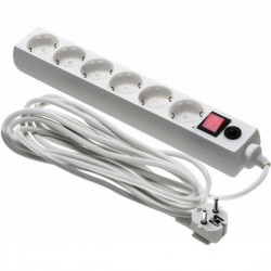 Сетевой фильтр Buro 600SH-16-5-W 6 розеток 5 м (белый)