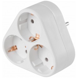 Сетевой фильтр Buro BU-PS3VG-W 3 розетки (белый)