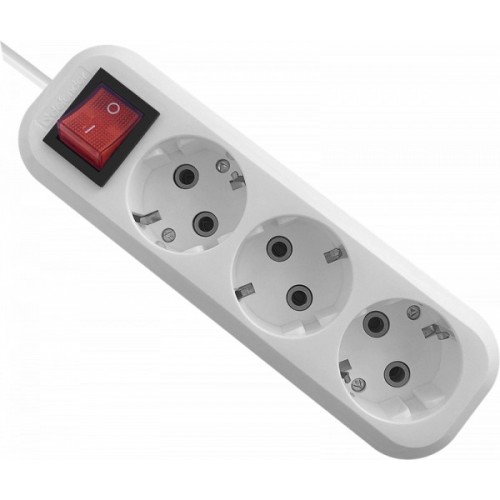 Сетевой фильтр Defender 99361 3 розетки 7 м (белый) 