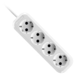 Сетевой фильтр Defender 99375 4 розетки 2 м (белый)