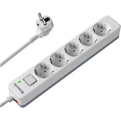 Сетевой фильтр Defender 99430 5 розеток 1.5 м (белый)