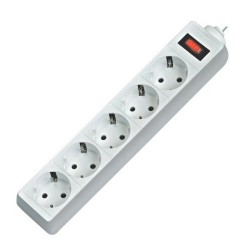 Сетевой фильтр Defender 99483 5 розеток 5 м (белый)