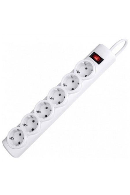 Сетевой фильтр Defender 99493 6 розеток 5 м (белый) 1