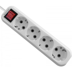 Сетевой фильтр DEFENDER L340 7M 99364 (белый)