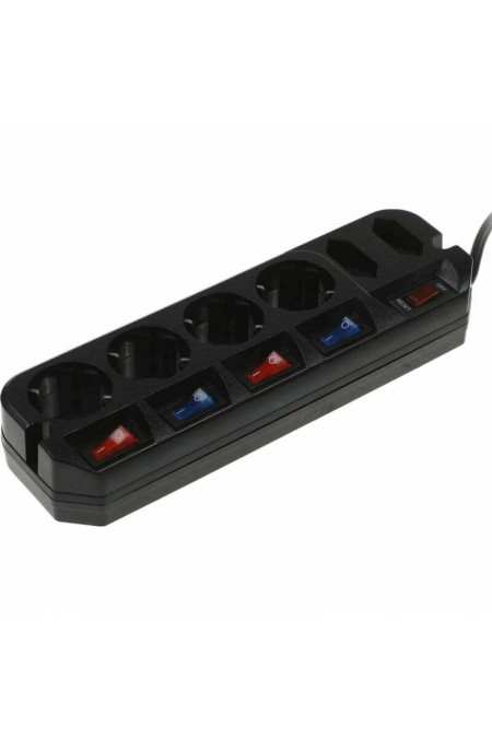 Сетевой фильтр MOST Active ARG 6 розеток 3 м (черный) 