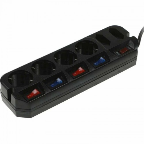 Сетевой фильтр MOST Active ARG 6 розеток 3 м (черный) 