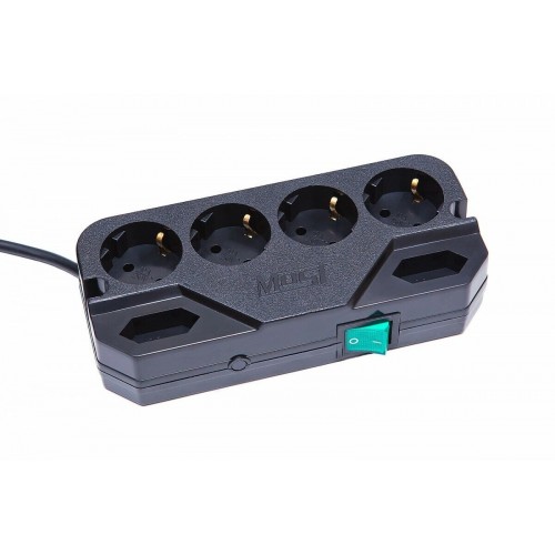 Сетевой фильтр MOST CRG 6 розеток 2 м (черный) 5