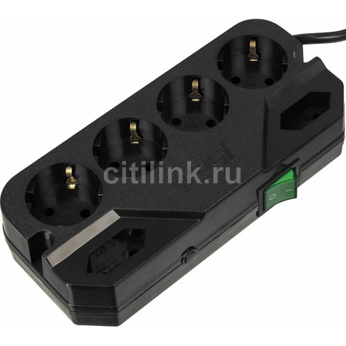 Сетевой фильтр MOST CRG 6 розеток 2 м (черный) 7