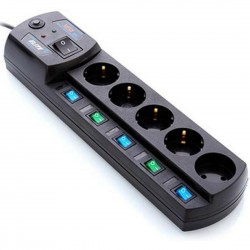 Сетевой фильтр MOST Elite EHV 5 розеток 2 м (черный)