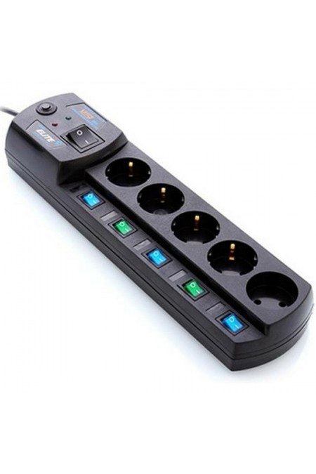 Сетевой фильтр MOST Elite EHV 5 розеток 2 м (черный) 