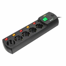 Сетевой фильтр MOST Elite ERG 5 розеток 2 м (черный)