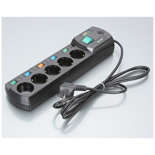 Сетевой фильтр MOST Elite ERG 5 розеток 5 м (черный) 4