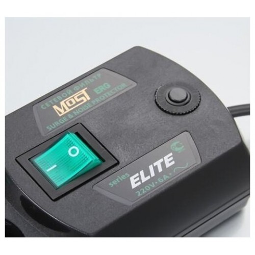 Сетевой фильтр MOST Elite ERG 5 розеток 5 м (черный) 6