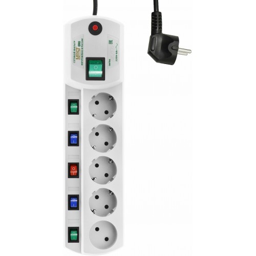 Сетевой фильтр MOST ERG 5 розеток 2 м (белый) 