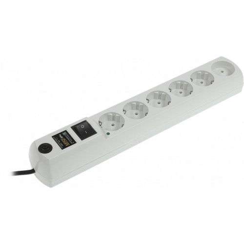 Сетевой фильтр MOST Hard HPw 6 розеток 2 м (белый) 2