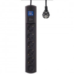 Сетевой фильтр MOST Hard HV6 6 розеток 5 м (черный)