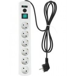 Сетевой фильтр MOST Real RG 6 розеток 2 м (белый)