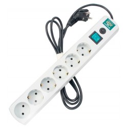 Сетевой фильтр MOST Real RG 6 розеток 3 м (белый)