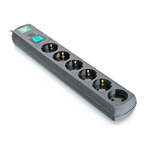 Сетевой фильтр MOST Real RG 6 розеток 10 м (черный) 6