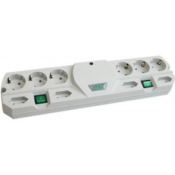 Сетевой фильтр MOST Tandem TRG 10 розеток 2 м (белый)
