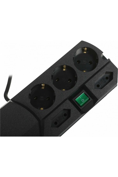 Сетевой фильтр MOST Tandem TRG 10 розеток 5 м (черный) 2