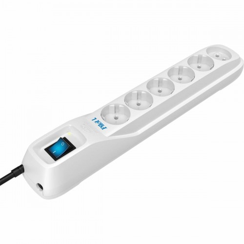 Сетевой фильтр Pilot L 6 розеток 10 м (белый) 2