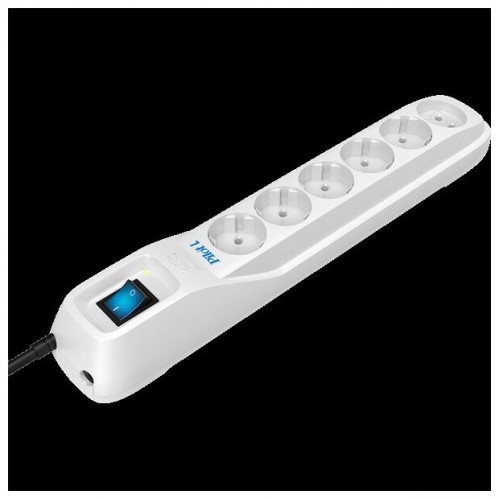 Сетевой фильтр Pilot L 6 розеток 7 м (белый) 7