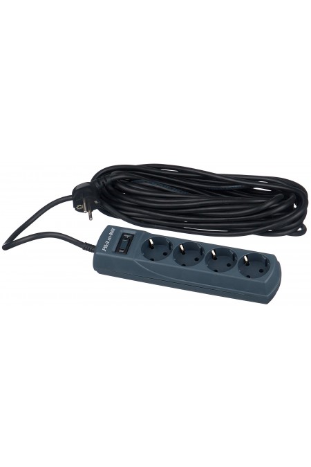 Сетевой фильтр Pilot m-MAX 4 розетки 7 м (черный) 3