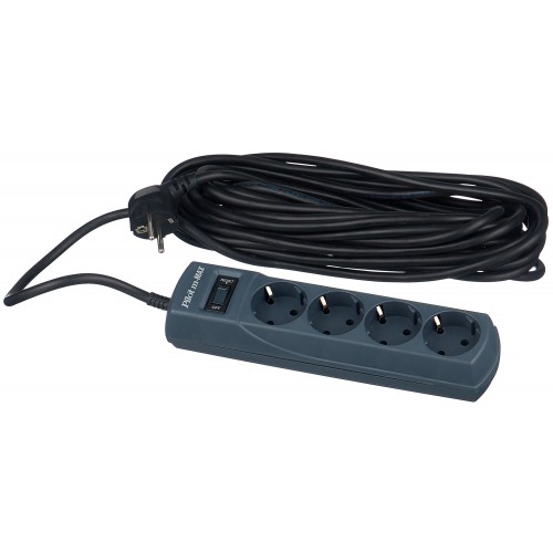 Сетевой фильтр Pilot m-MAX 4 розетки 7 м (черный) 3