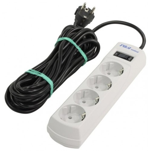 Сетевой фильтр Pilot mini 4 розетки 10 м (белый) 