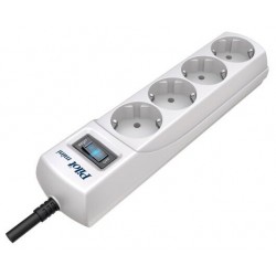 Сетевой фильтр Pilot mini 4 розетки 3 м (белый)