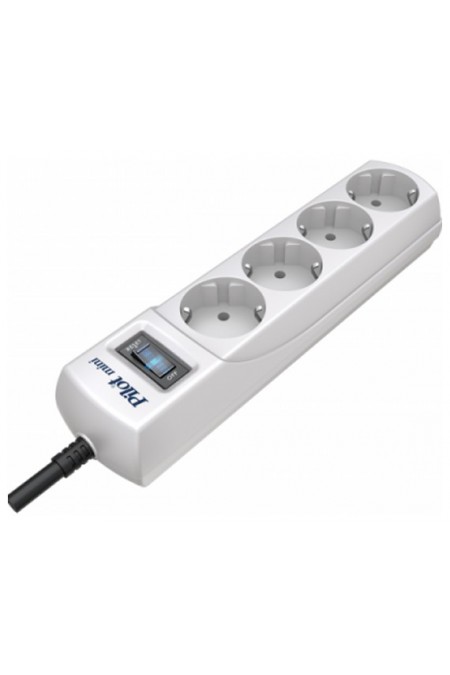 Сетевой фильтр Pilot mini 4 розетки 3 м (белый) 2