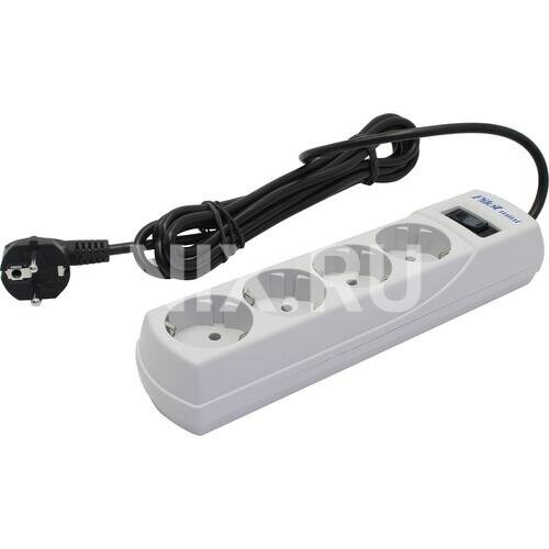 Сетевой фильтр Pilot mini 4 розетки 3 м (белый) 4