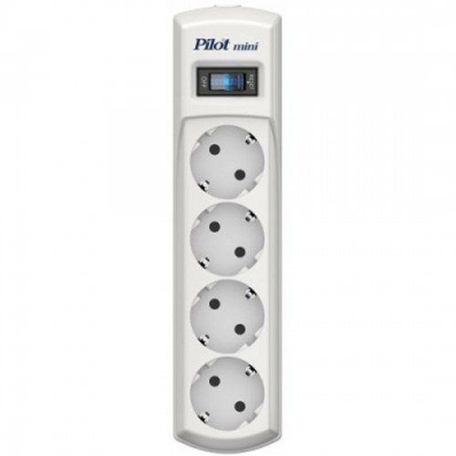 Сетевой фильтр Pilot mini 4 розетки 5 м (белый) 