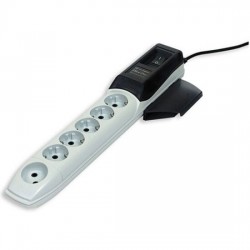 Сетевой фильтр Pilot Pro 2023 6 розеток 5 м (серый)