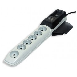 Сетевой фильтр Pilot Pro GP 6 розеток 1.8 м (серый)