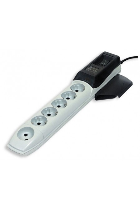 Сетевой фильтр Pilot Pro GP 6 розеток 1.8 м (серый) 