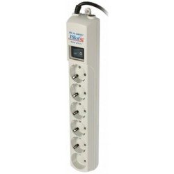 Сетевой фильтр Pilot S 6 розеток 3 м (белый)