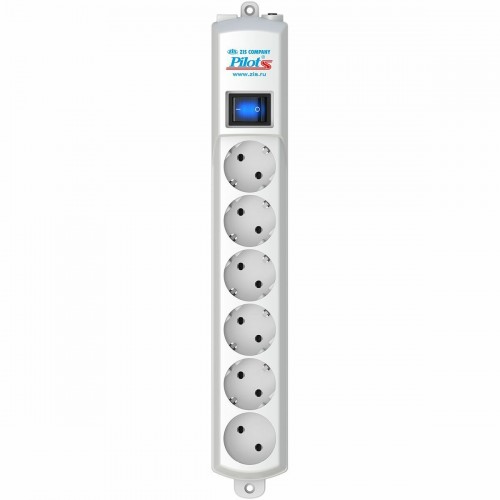Сетевой фильтр Pilot S 6 розеток 5 м (белый) 2