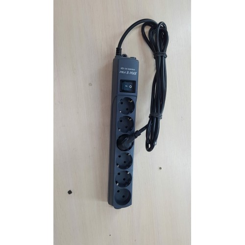 Сетевой фильтр Pilot S-Max 6 розеток 3 м (серый) 9