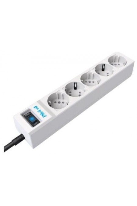 Сетевой фильтр Pilot SG 5 розеток 5 м (белый) 
