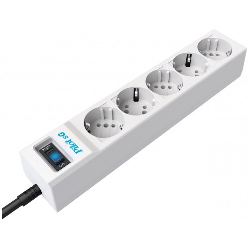 Сетевой фильтр Pilot SG5 5 розеток 10 м (белый) 2